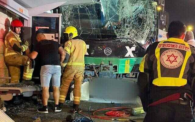 Accident like massacre in Jerusalem The bus crashed into the