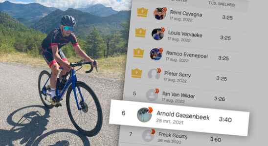 Arnold smashed his bicycle record due to test drive Vuelta