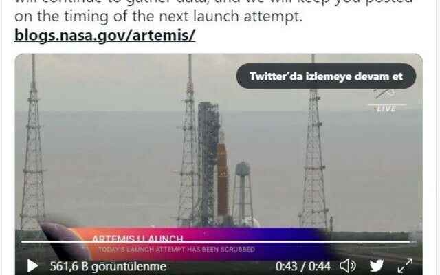 Artemis 1 shock NASA delays historic launch scheduled for today