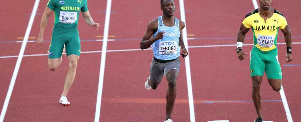 Batswana Letsile Tebogo faster and stronger over 100m