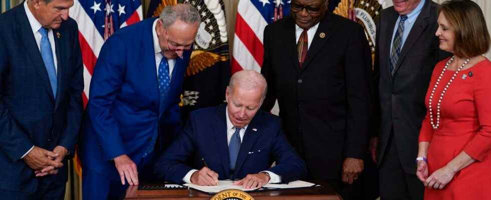 Biden has signed his reform package