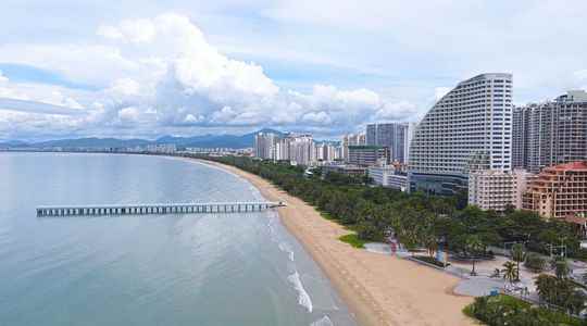 China on the island of Hainan a vacation in the