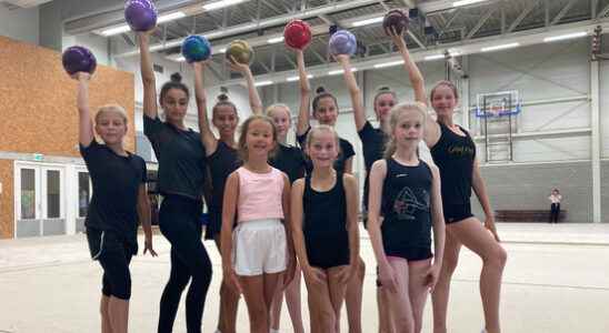 Dutch and Ukrainian girls train at top level in this