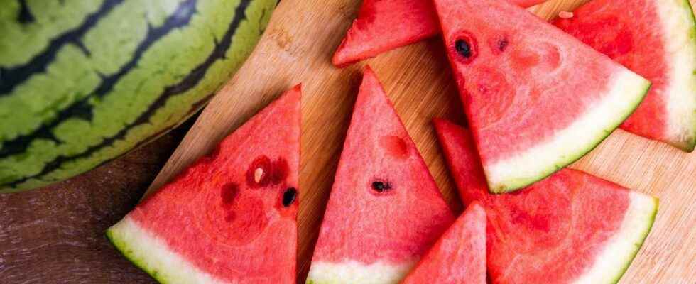 Eat the skins of watermelons for more nutrients
