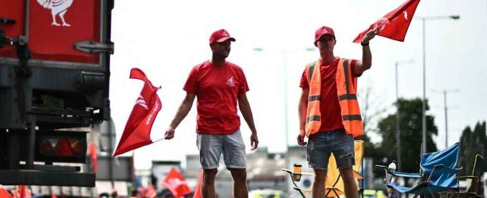 Felixstowe port workers continue strike