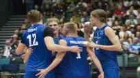 Finlands men with a huge balance for the European volleyball
