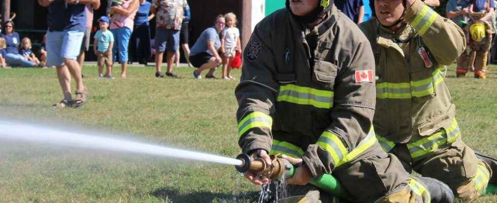 Firefighter competition heats up Courtland
