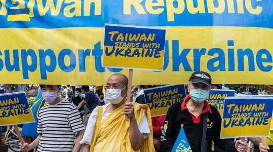 How Taiwanese are inspired by the Ukrainian resistance