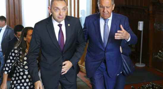 In Moscow Serbian Interior Minister reaffirms his countrys brotherhood with