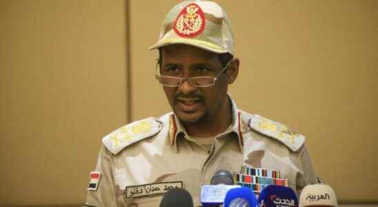 In Sudan the powerful military leader Hemetti reveals his political