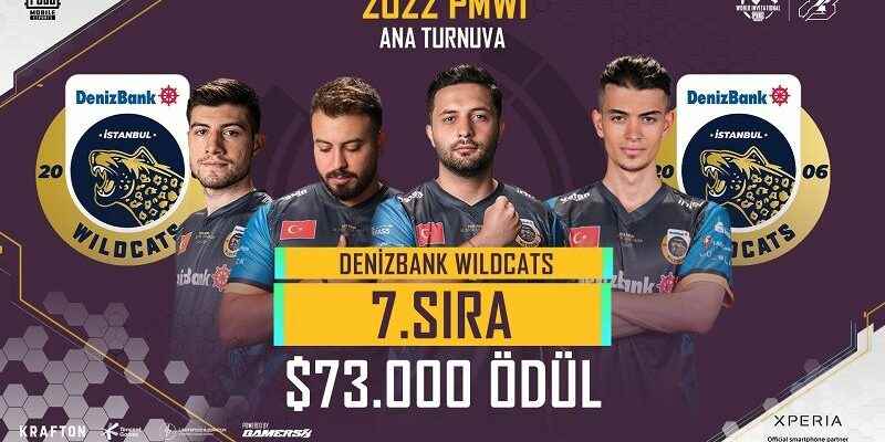 Istanbul Wildcats won 13 million TL at PUBGM World Cup