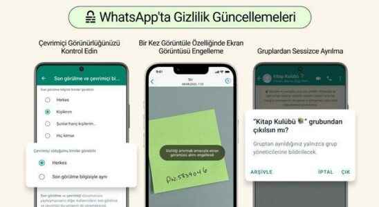 It was necessary to step up WhatsApp announced 3 new