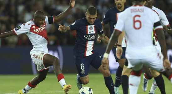 LIGUE 1 PSG Monaco ASM wins a draw at