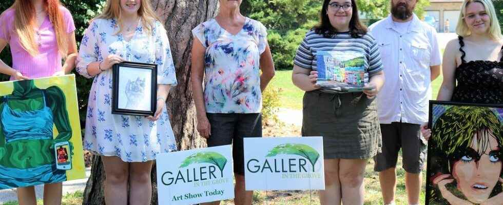 Lambton art students secure Gallery in the Grove scholarships