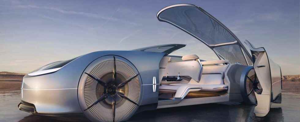 Lincoln Model L100 Concept this futuristic autonomous car replaces the