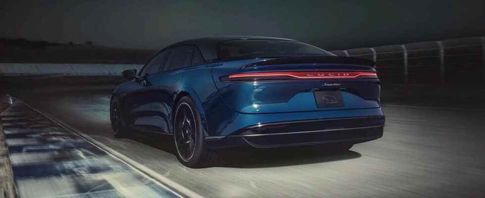 Lucid Air Sapphire Introduced Here are the Features and Price