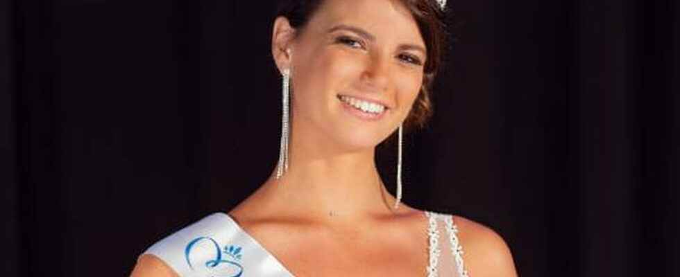 Miss Corsica 2022 portrait of Orianne Meloni