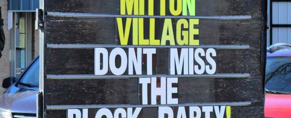 Mitton Village will be host to fourth annual block party