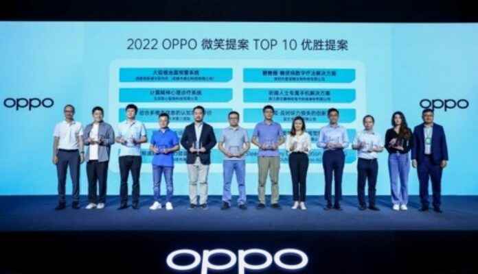 Oppo Promises 460000 Prizes to 2022 Innovation Winners