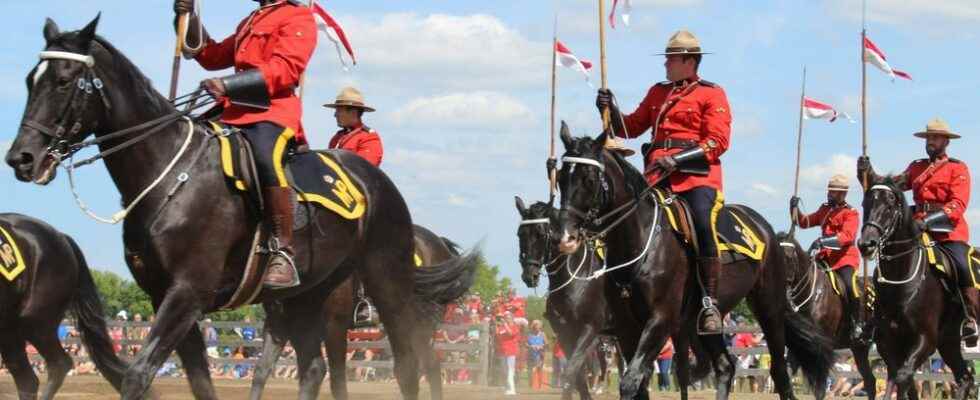 RCMP Musical Ride dazzles at Burford fairgrounds