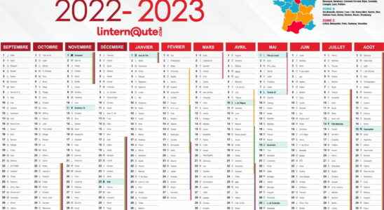 School holidays 2022 the 2022 2023 calendar with dates by zones