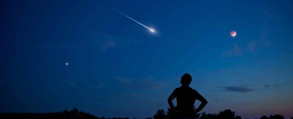 Shooting star 2022 when to observe the Perseids Optimal date