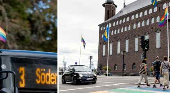 Stockholm Prides parade starts • Major traffic impact