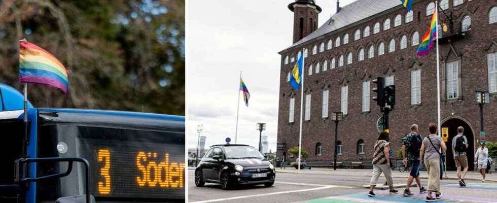 Stockholm Prides parade starts • Major traffic impact