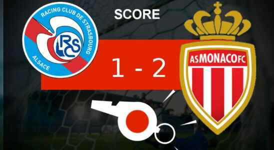 Strasbourg Monaco disappointment for RC Strasbourg 1 2 look back