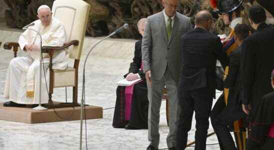 Swiss guard tasked with protecting Pope Francis fainted