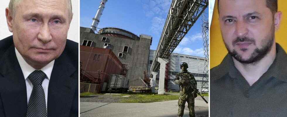 Terrorist threats at the Zaporizhzhya nuclear power plant