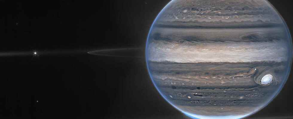 The James Webb telescope took sublime images of Jupiter what do