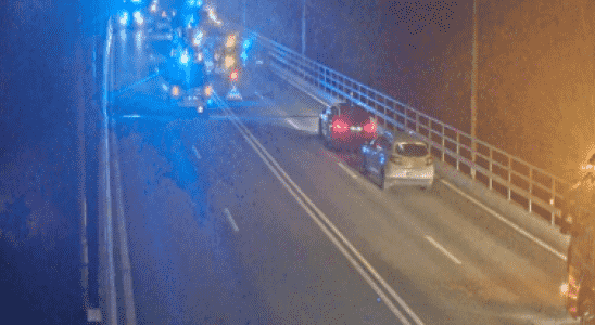 The Oland Bridge closed after a head on collision