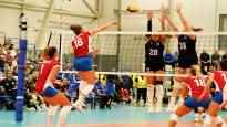 The pre favorite Czech Republic defeated the Finnish womens volleyball team