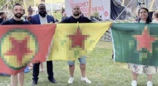 Turkeys statement from Sweden after the pose with PKK rags