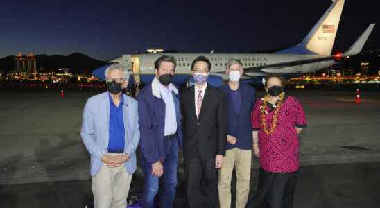 US Congressional delegation arrives in Taiwan after Nancy Pelosis visit