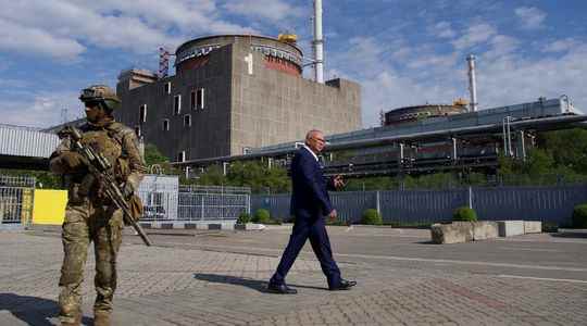 Ukraine Zaporizhia nuclear power plant in the grip of new