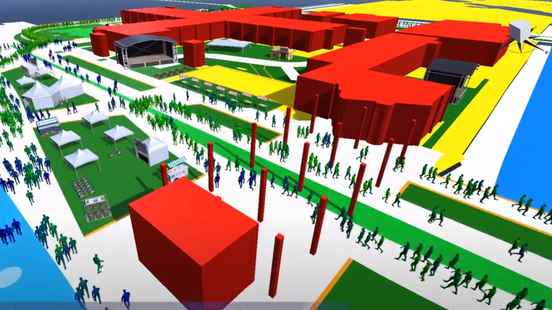 Utrecht start up made simulations of crowds during Tour and Vuelta