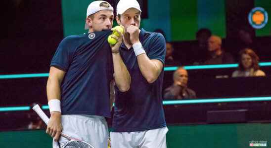 Van de Zandschulp with Orange in Davis Cup
