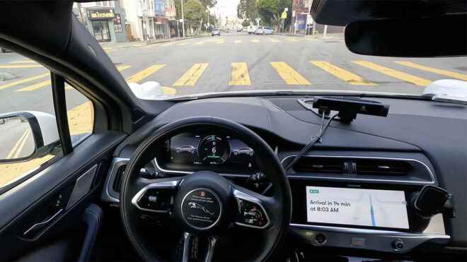 Watch Waymos self driving car on the streets of San Francisco