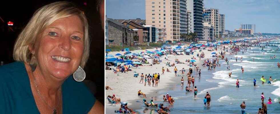 Woman died on beach in USA impaled by parasol