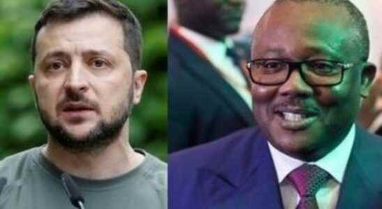 Zelensky talks to Sissoco Embalo to get ECOWAS support