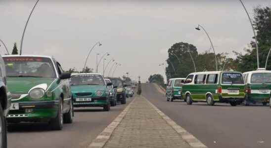 a gasoline shortage slows economic activities in Brazzaville
