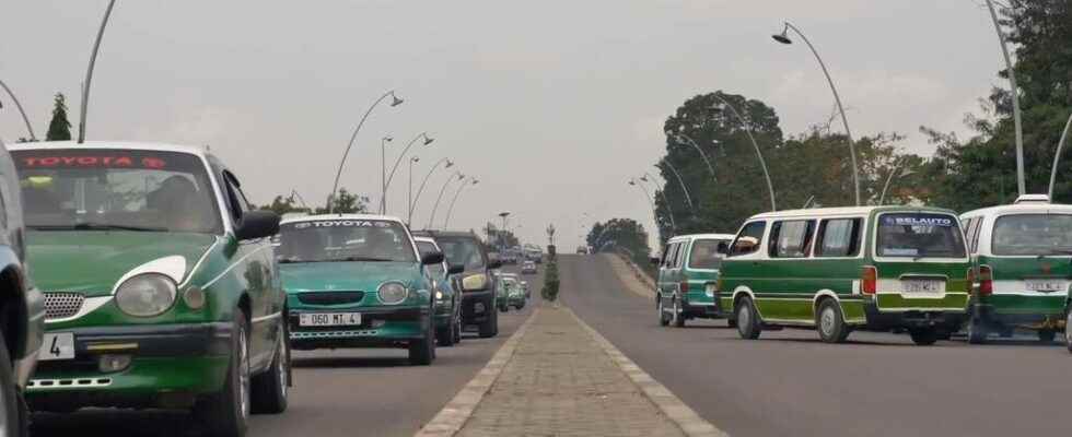a gasoline shortage slows economic activities in Brazzaville