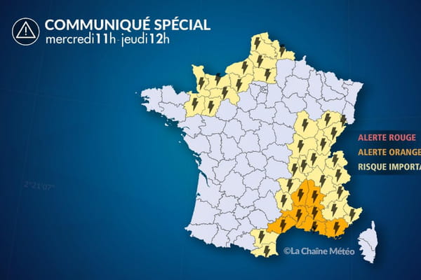 The east and north-west of France on the lookout for thunderstorms - Storms ©La Chaîne Météo