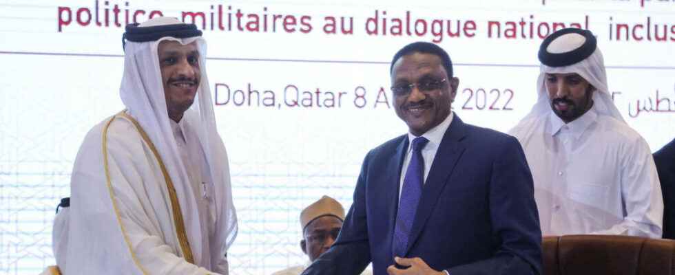 junta signs agreement with rebels in Doha for national dialogue