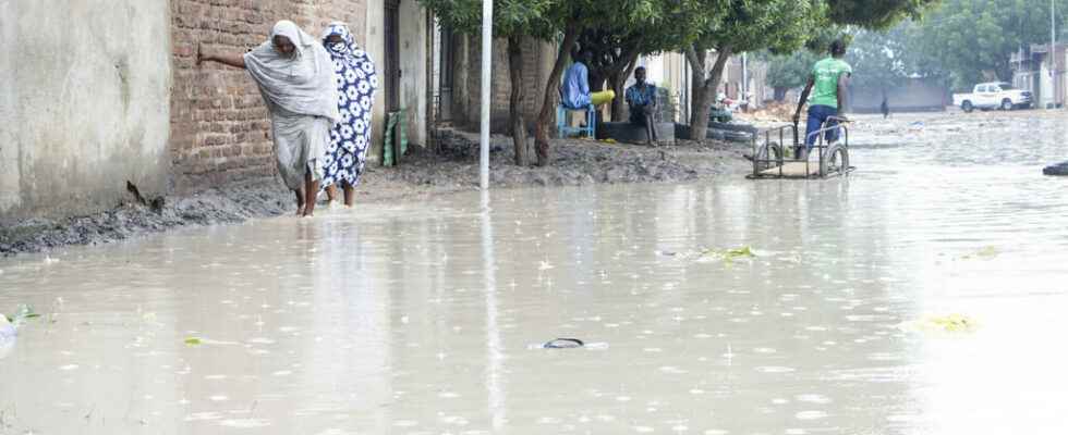 rural regions relieved Ndjamena under water