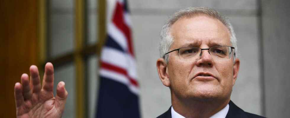 scandal around a shadow government set up by Scott Morrison