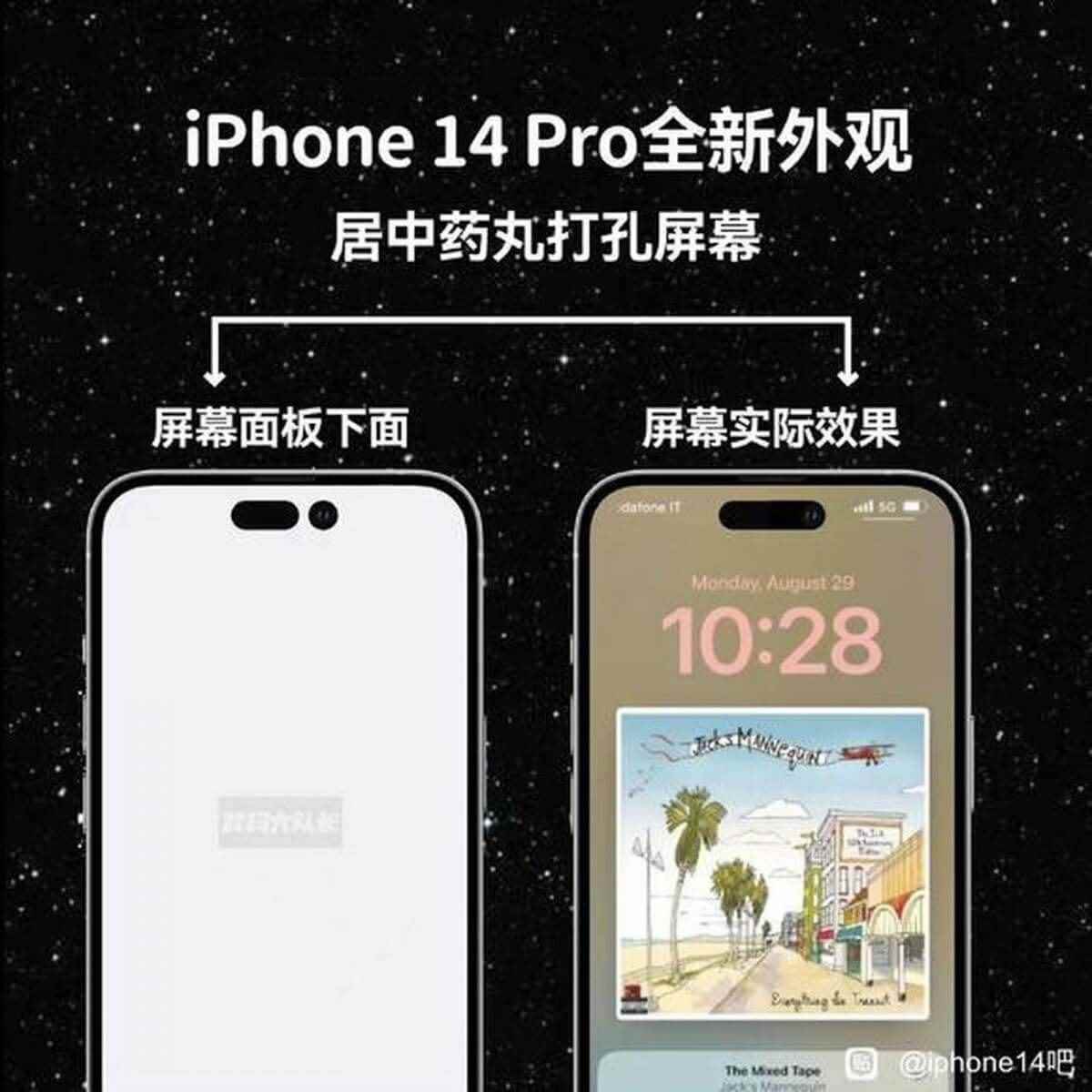 1662026519 628 Rumors claim that the iPhone 14 Pros dual cutouts will