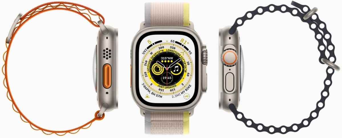 1662679001 201 Apple Watch Ultra is compatible with 45mm Watchbands